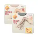 Bild 1 von NUR DIE Feinstrumpfhosen 15 DEN »Seidenfein«, 2-St.-Packg.