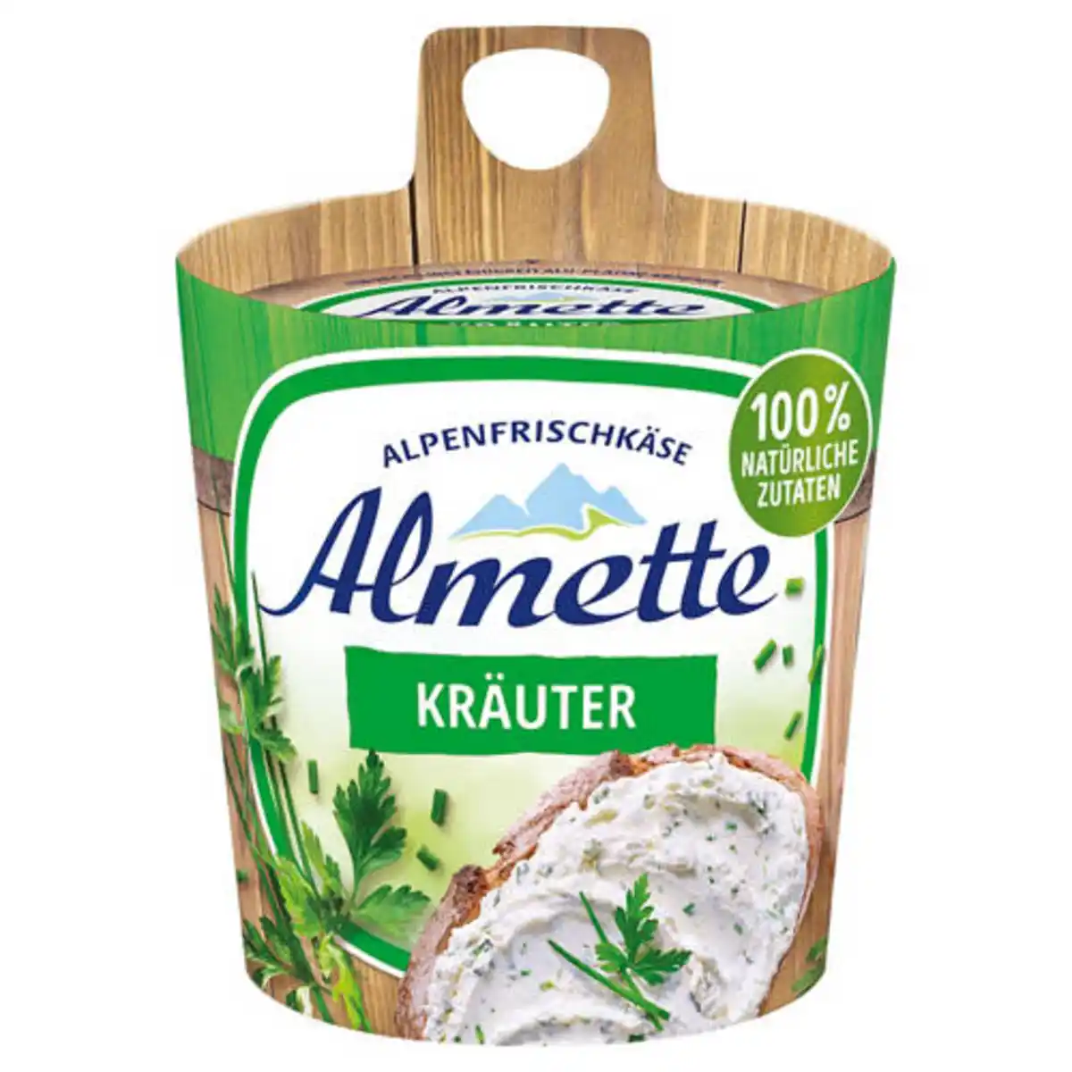 Bild 1 von ALMETTE Frischkäse Fass 150 g, Kräuter