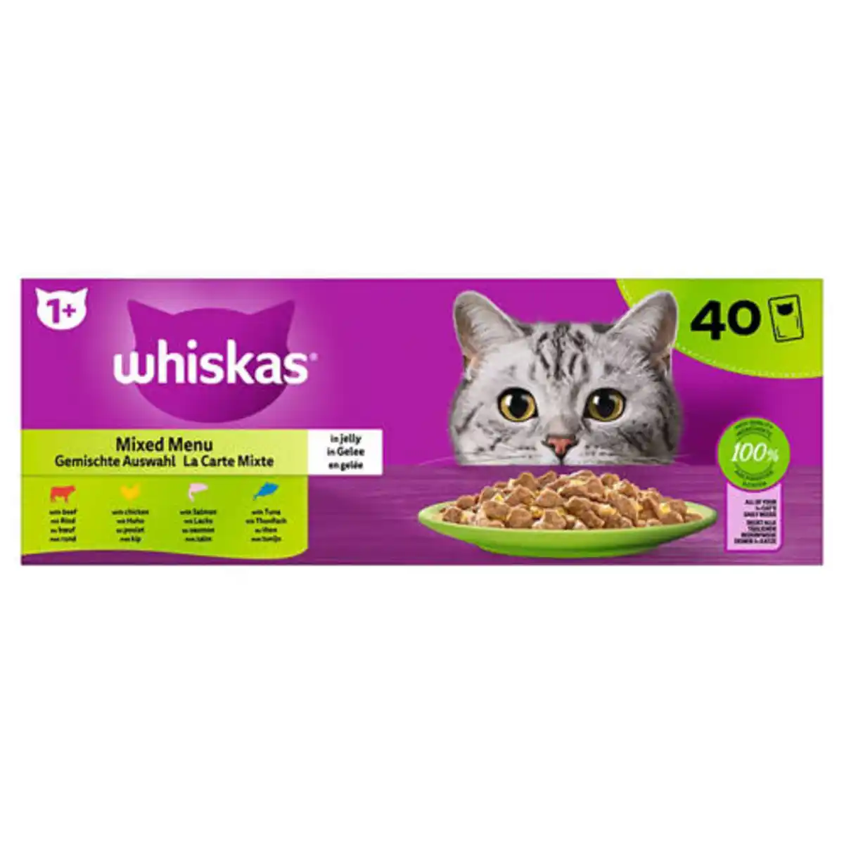 Bild 1 von WHISKAS Katzenfutter, Mixed Selection