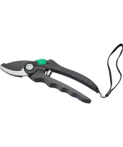 Amboss Gartenschere, schwarz