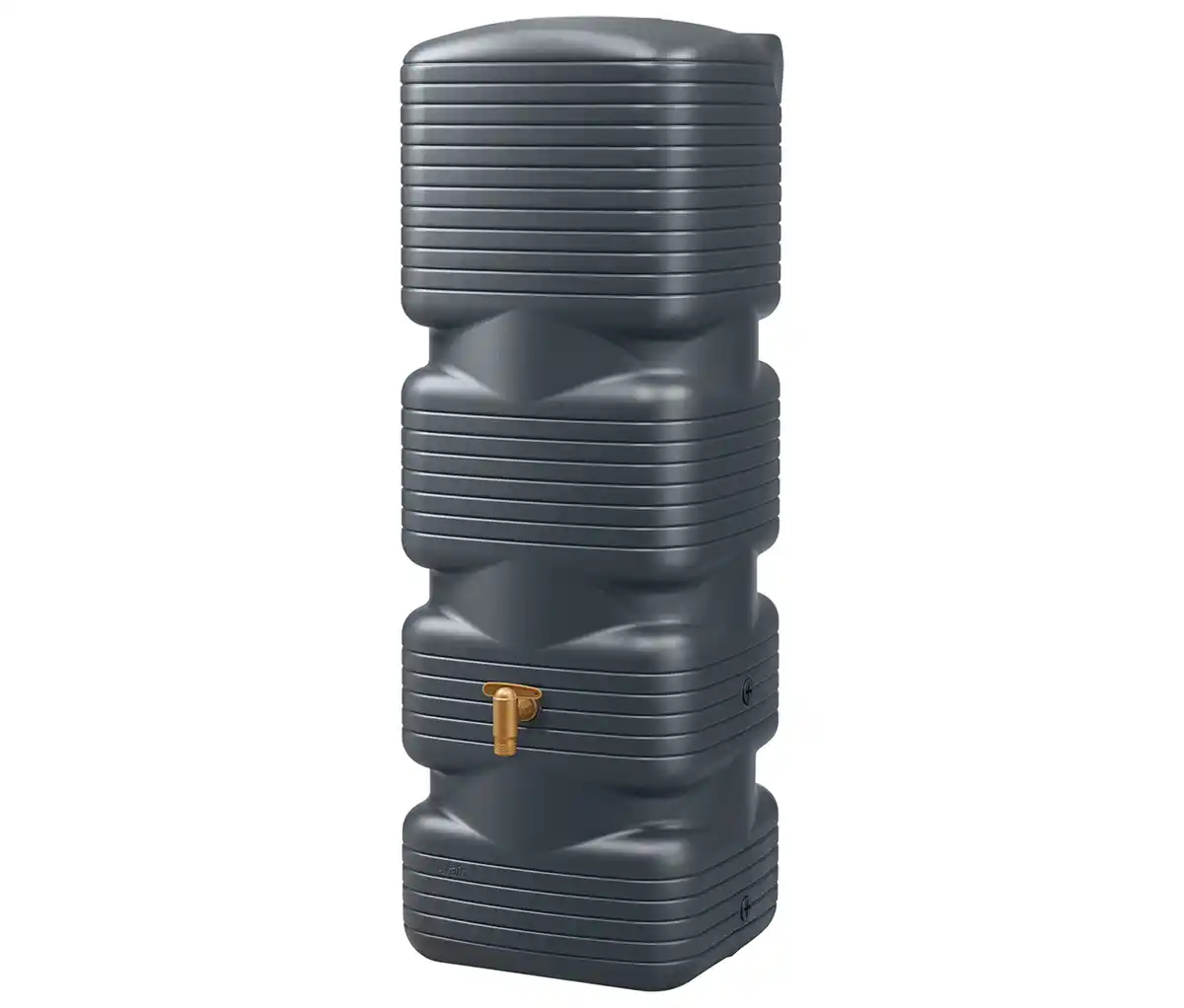 Bild 1 von Garantia Quadro-Wandtank-Set, ca. 170 l, graphitgrau