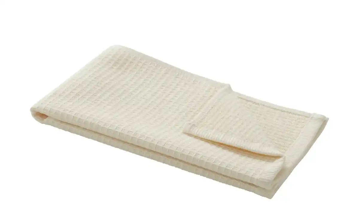 Bild 1 von como Gästetuch  Waffle ¦ creme ¦ Maße (cm): B: 30 Heimtextilien > Badtextilien und Zubehör > Handtücher - Möbel Kraft