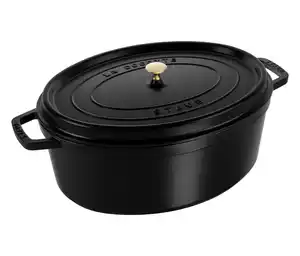 STAUB Bräter »Cocotte 33«, schwarz, ca. 6,7 l