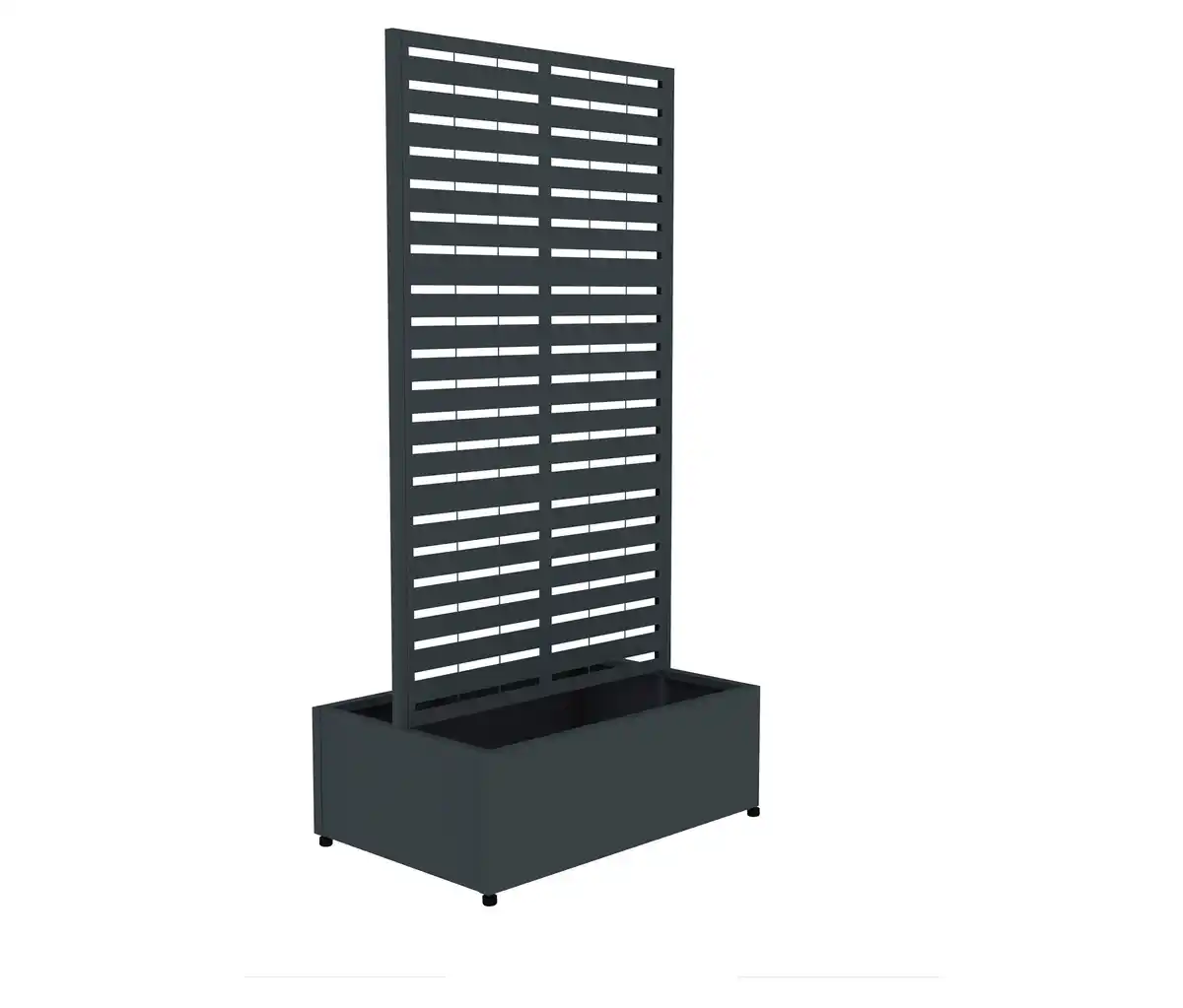 Bild 1 von Sichtschutz mit Pflanzkasten, 90 x 184 x 60 cm