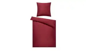 como Bettwäsche  Uni Satin ¦ rot ¦ Maße (cm): B: 135 Bettwaren > Bettwäsche-Sets > Ganzjahresbettwäsche - Möbel Kraft