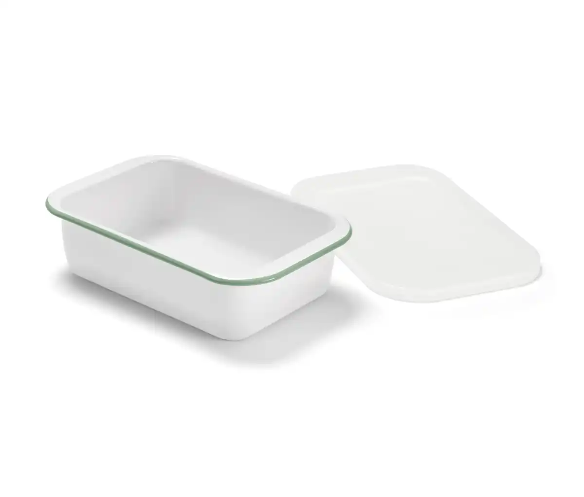 Bild 1 von Emaille-Auflaufform mit Deckel