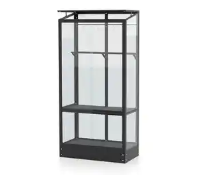 Vitavia Balkongewächshaus mit Standfundament, schwarz