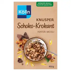 KÖLLN Hafermüsli 500 g, Schoko Krokant