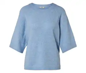 Strickpullover, hellblau