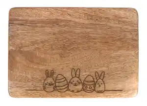 Frühstücksbrettchen Mangoholz