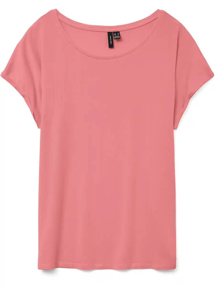 Bild 1 von Vero Moda VMAVA PLAIN SS TOP GA Shirt Rosa