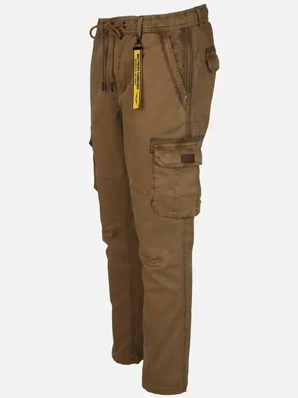 Bild 3 von Herren Cargohose mit Komfortbund Beige