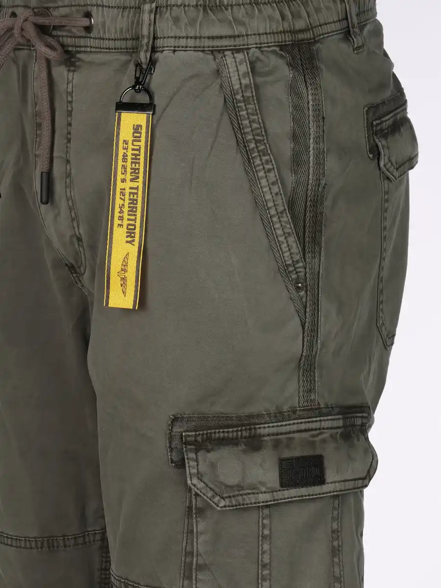 Bild 4 von Herren Cargohose mit Komfortbund Grau