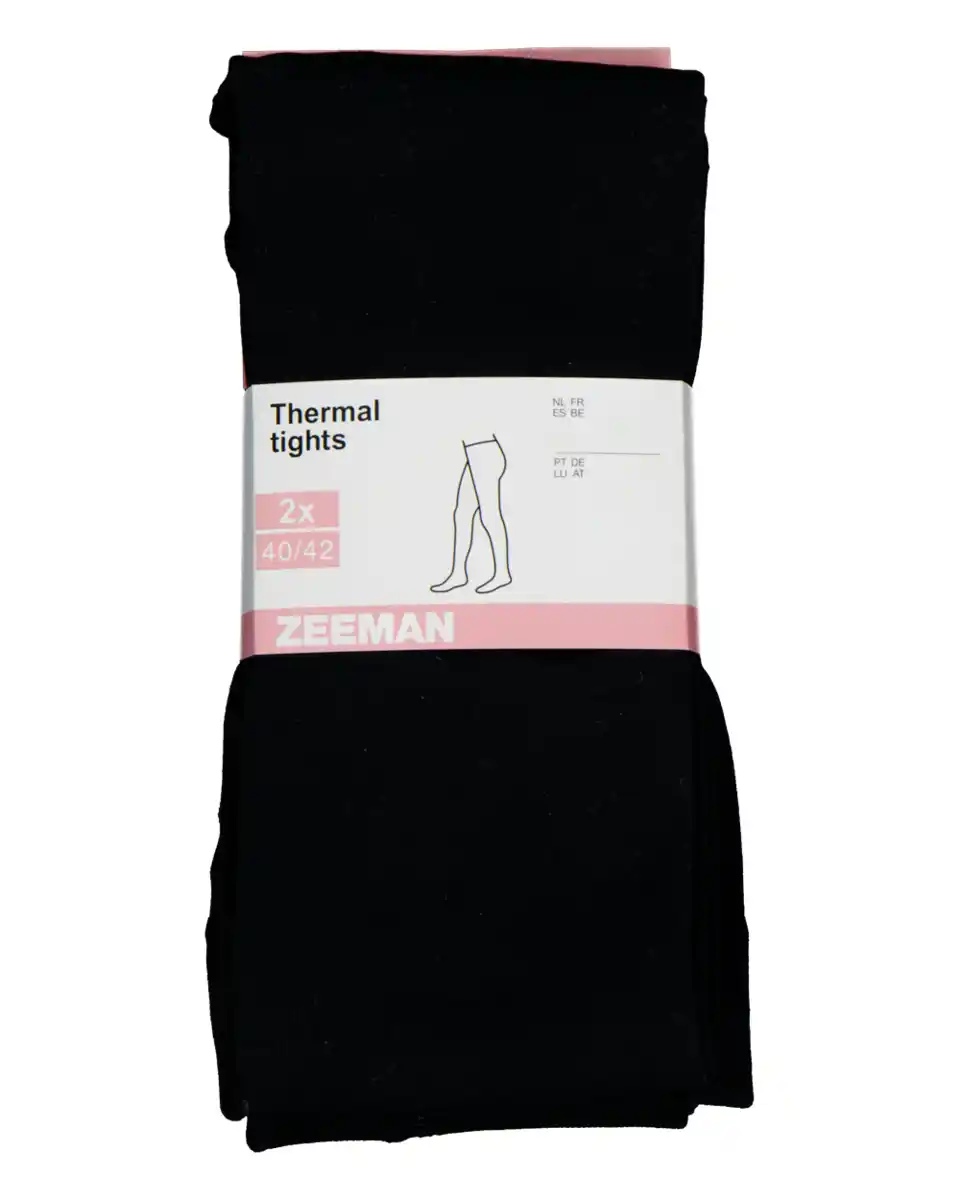 Bild 1 von Thermo Strumpfhose - Schwarz, Schwarz, 40/42