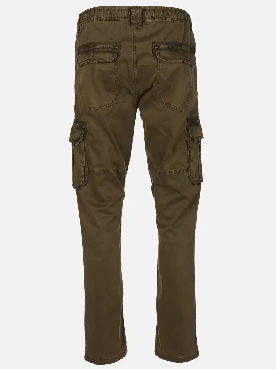 Bild 2 von Herren Cargohose mit Komfortbund Oliv