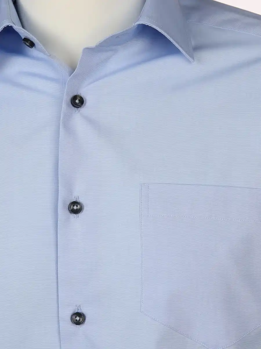 Bild 3 von Herren Cityhemd mit langem Arm Blau