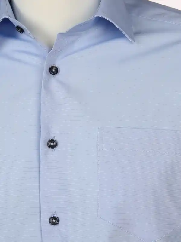 Bild 3 von Herren Cityhemd mit langem Arm Blau