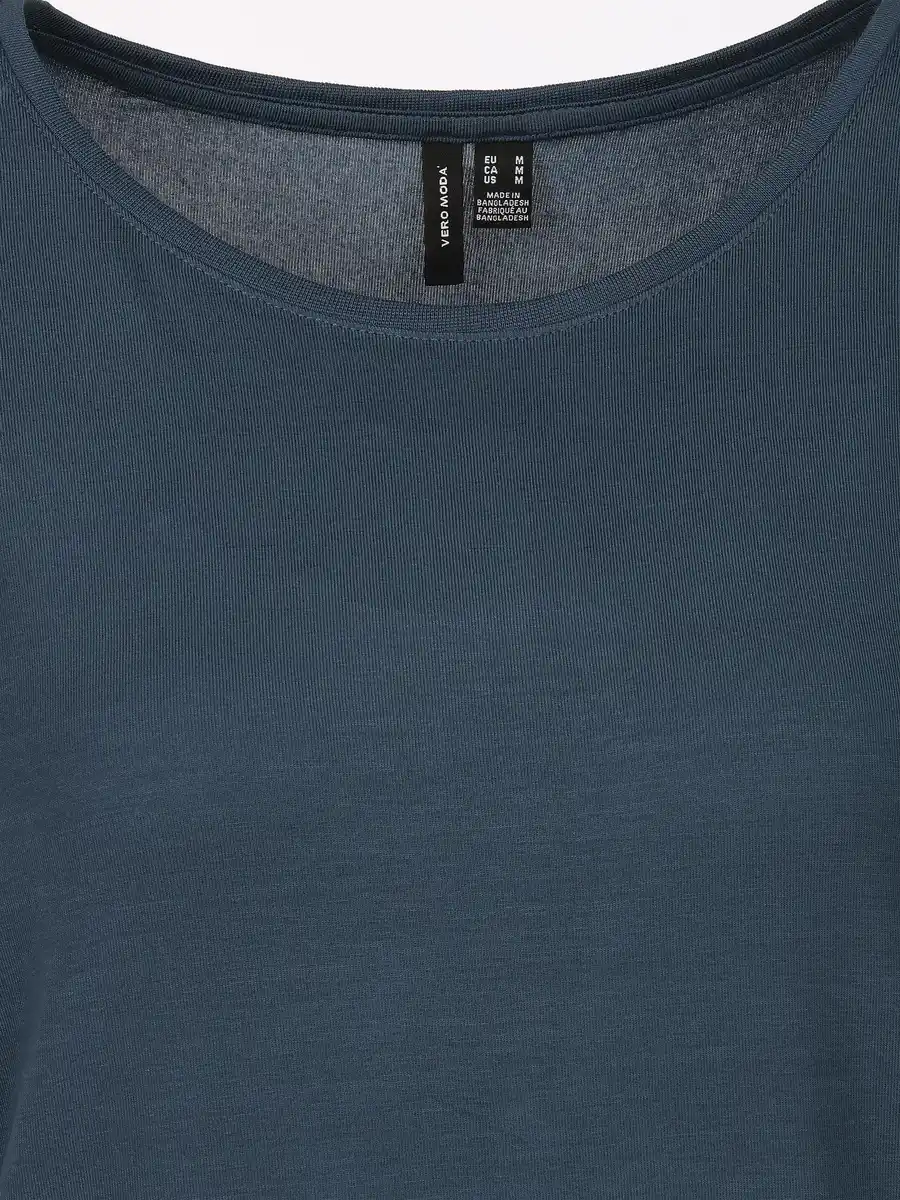 Bild 3 von Vero Moda VMAVA PLAIN SS TOP GA Shirt Blau