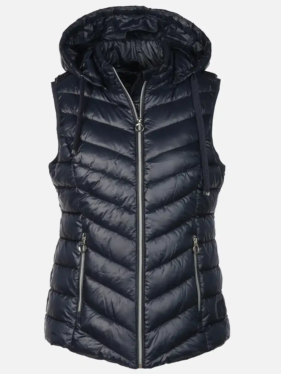 Bild 1 von Damen Weste mit Kapuze Blau