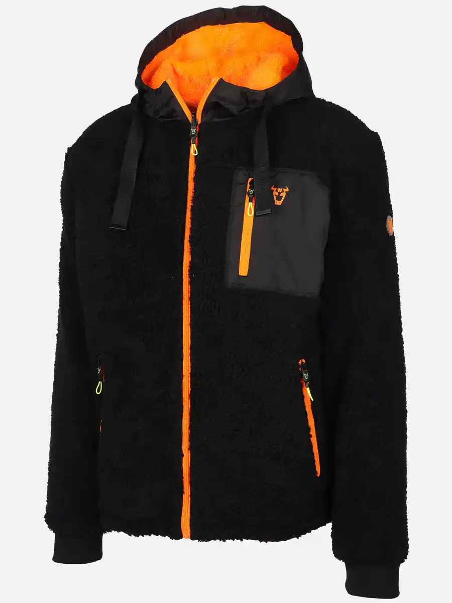 Bild 4 von Herren Wendejacke mit vielen Details Schwarz