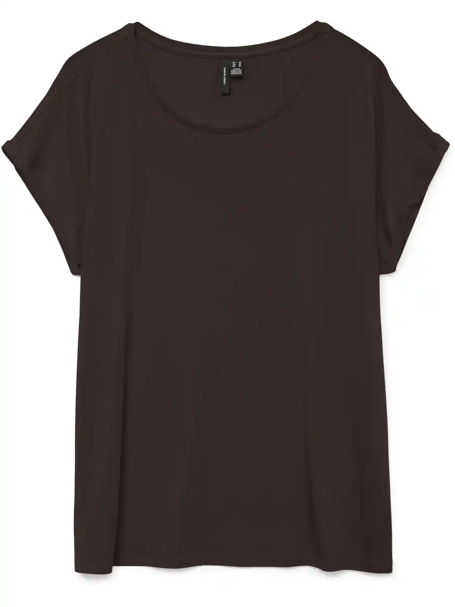 Bild 1 von Vero Moda VMAVA PLAIN SS TOP GA Shirt Braun