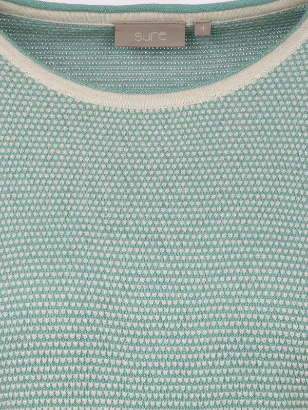 Bild 3 von Damen Strukturpullover Türkis