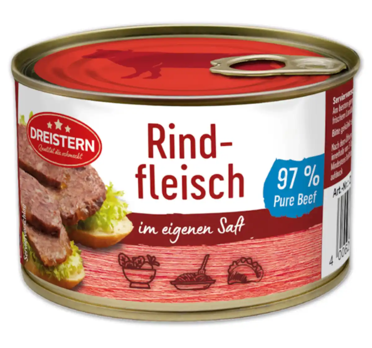 Bild 1 von DREISTERN Fleisch*