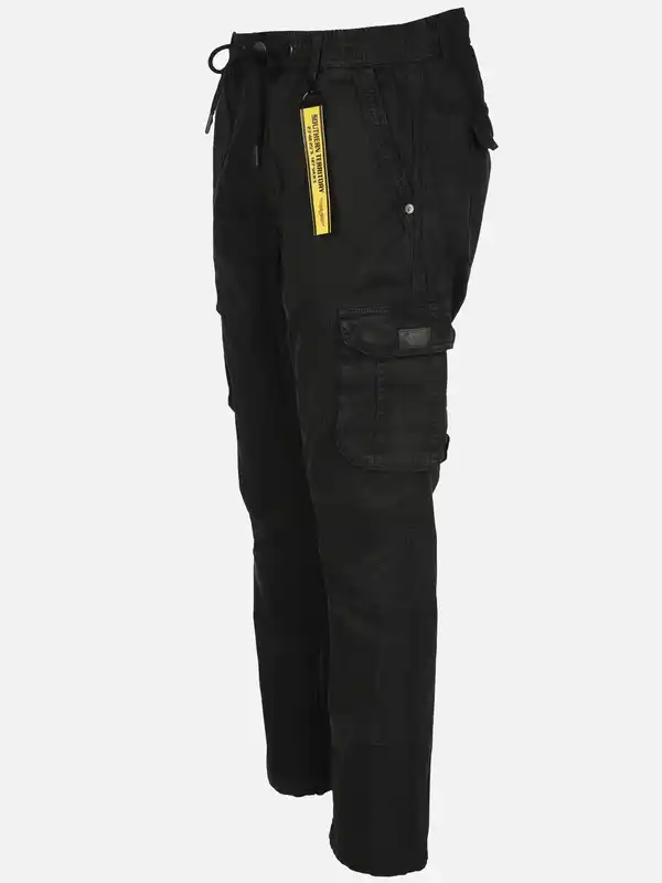 Bild 3 von Herren Cargohose mit Komfortbund Schwarz