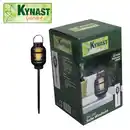 Bild 1 von 2in1 Solar Windlicht 13 x 72,5 x 22,5 cm aus Kunststoff in Schwarz