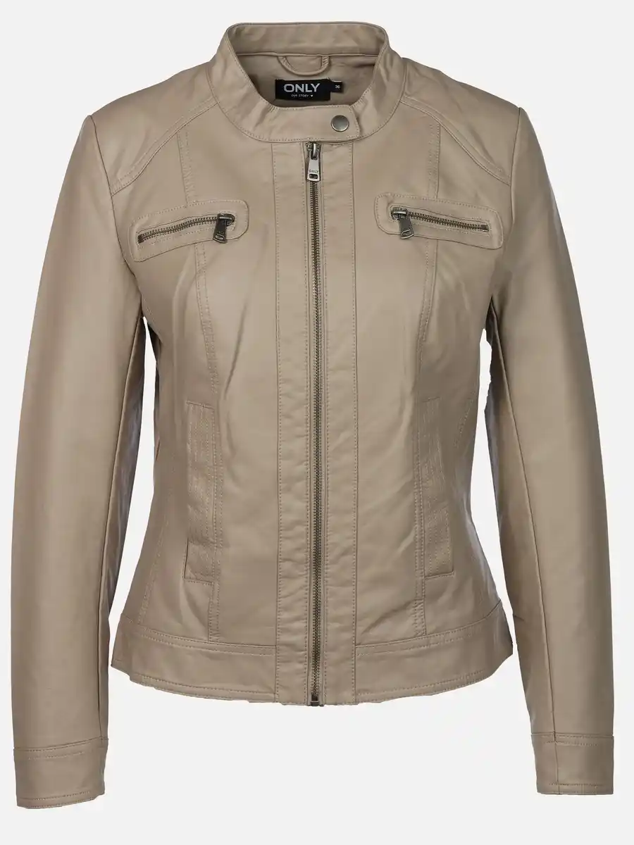 Bild 1 von Only BANDIT PU BIKER NOOS Lederimitatjacke Braun