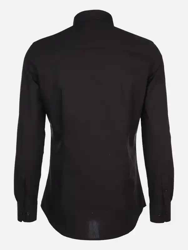 Bild 2 von Herren Cityhemd mit langem Arm Schwarz