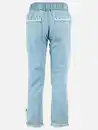 Bild 2 von Mädchen Jeans Hose mit Stickerei Herzen Blau