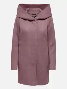 Only ONLSEDONA LIGHT COAT Kapuzenjacke Rot