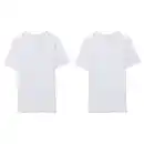 Bild 1 von UP2FASHION MEN Herren Bambus T-Shirt 2er-Pack, Weiß, M