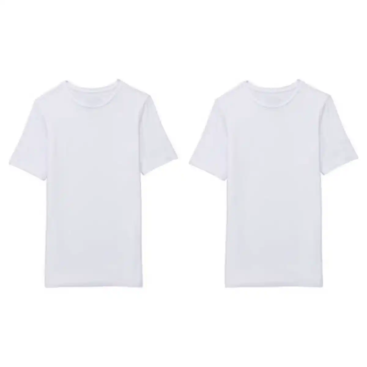 Bild 1 von UP2FASHION MEN Herren Bambus T-Shirt 2er-Pack, Weiß, M