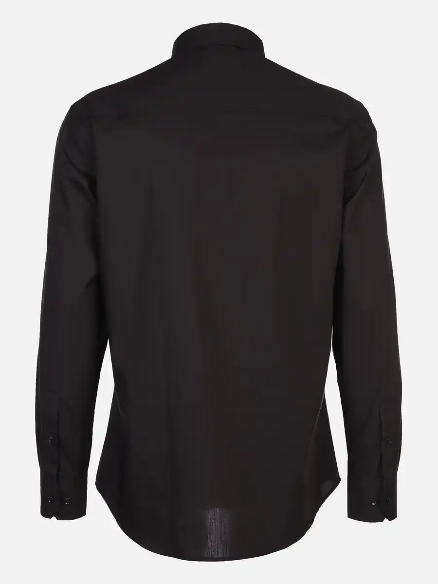 Bild 2 von Herren Cityhemd mit langem Arm Schwarz