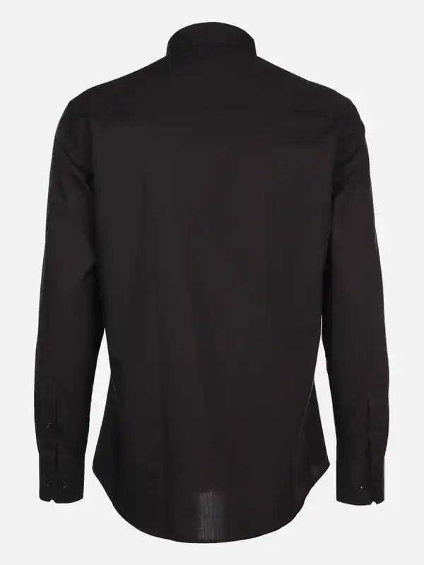 Bild 2 von Herren Cityhemd mit langem Arm Schwarz