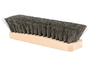 Schuhbürste Buchenholz mit Pferdeborsten