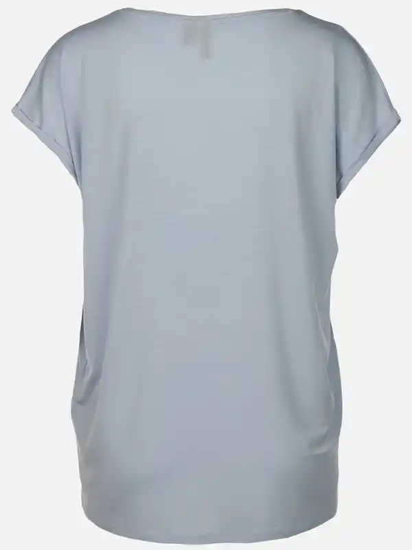 Bild 2 von Vero Moda VMAVA PLAIN SS TOP GA Shirt Blau