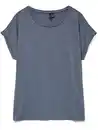 Bild 1 von Vero Moda VMLAVA PLAIN SS TOP L Shirt Blau
