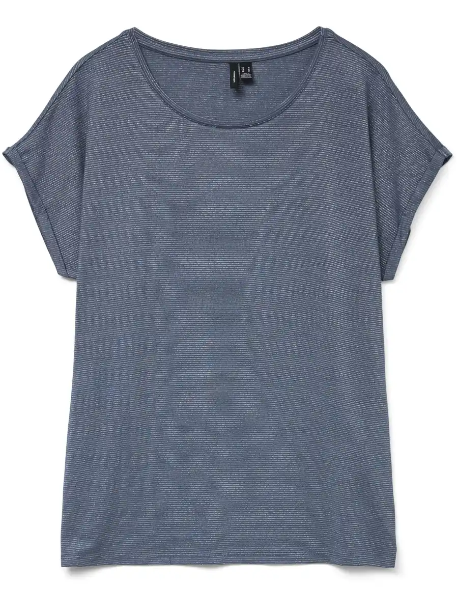 Bild 1 von Vero Moda VMLAVA PLAIN SS TOP L Shirt Blau