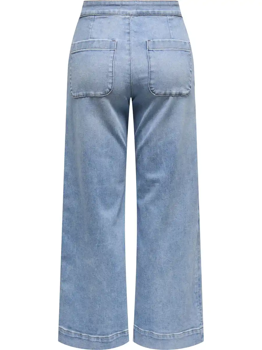 Bild 2 von Only ONLMADISON HW BUTTON Jeans Blau