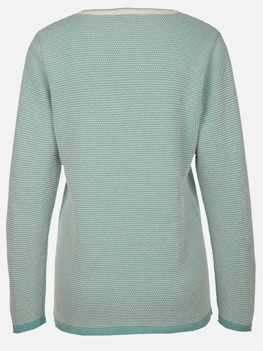 Bild 2 von Damen Strukturpullover Türkis
