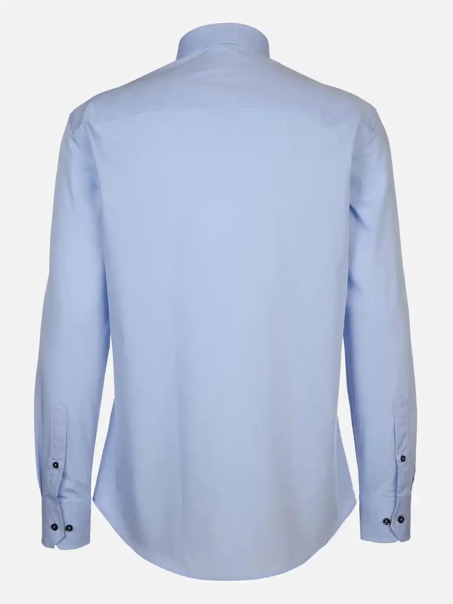 Bild 2 von Herren Cityhemd mit langem Arm Blau