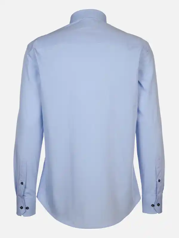 Bild 2 von Herren Cityhemd mit langem Arm Blau