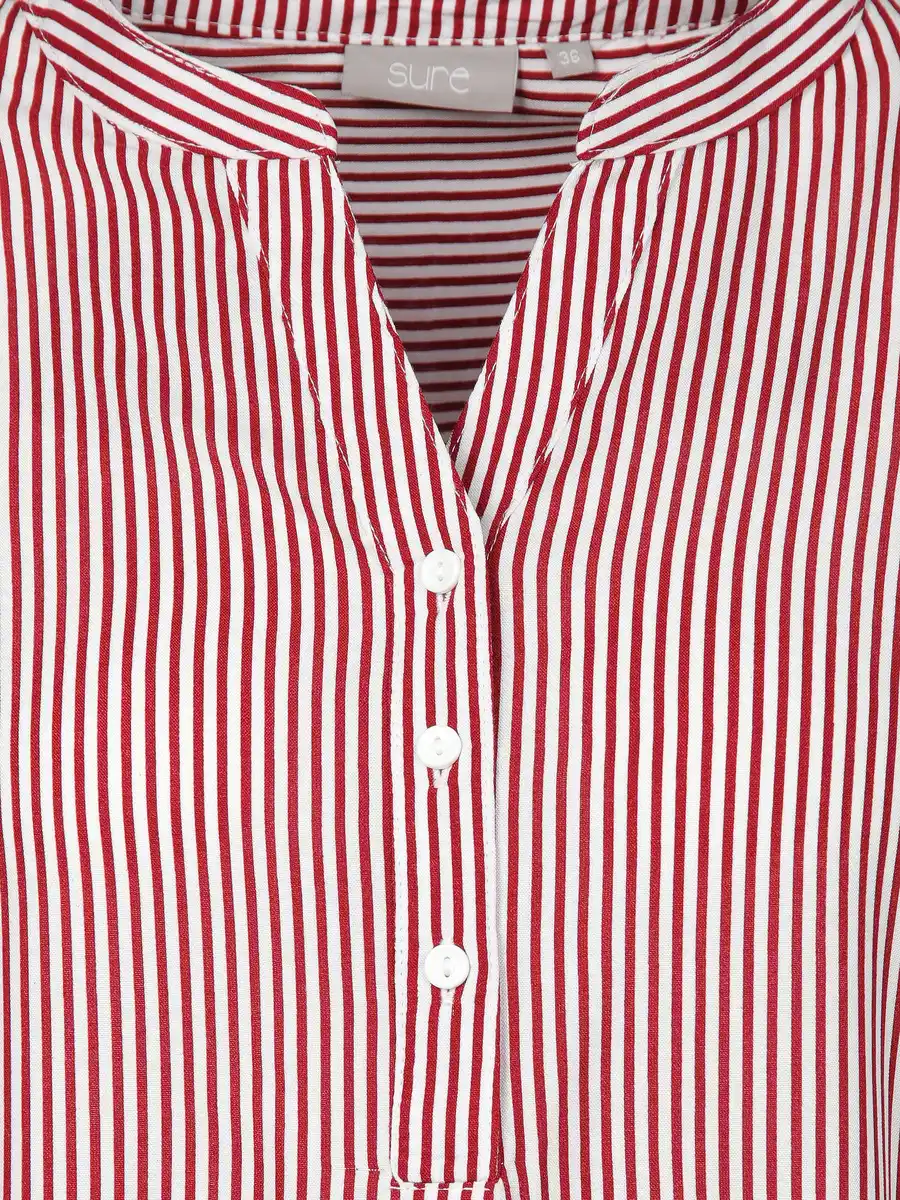 Bild 3 von Damen Streifenbluse Rot