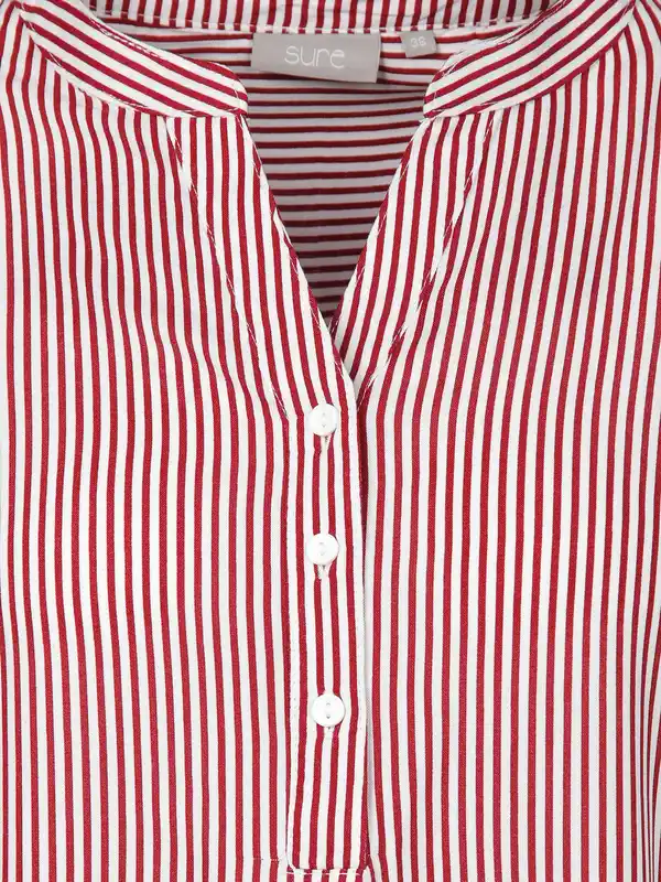Bild 3 von Damen Streifenbluse Rot