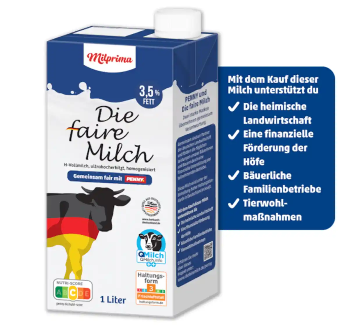 Bild 1 von MILPRIMA Faire H-Milch
