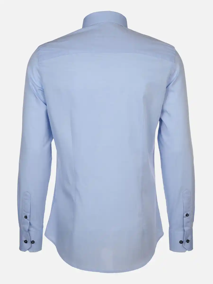 Bild 2 von Herren Cityhemd mit langem Arm Blau