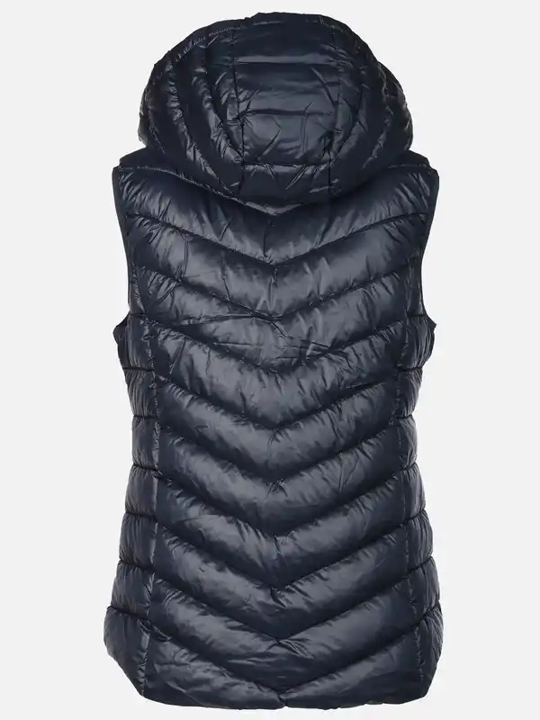 Bild 2 von Damen Weste mit Kapuze Blau